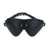 Ouch By Shots Ouch! Venice Collection Adjustable Eye Mask Juodas Bonded Leather