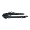 Ouch By Shots Venice Collection - Flogger - Juodas