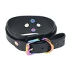 Ouch By Shots Ouch! Venice Collection Adjustable Leg Cuffs Juodas - Bonded Leather, Fashion Hardware