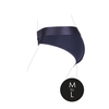 Ouch By Shots EasyToys Vibrating High-Cut Strap-On Briefs M/L Juodas with 10-Speed Bullet