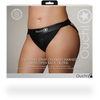 Ouch By Shots Sinner Gear Vibrating Strap-On Harness XL/XXL Juodas - Open Back System
