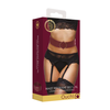 Ouch By Shots Ouch Halo Waist Belt L/XL - Elegant Bondage Priedas with Gold Details