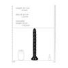 Ouch By Shots OUCH! Scaled Intimate Snake 30 cm - Flexible Model with Suction Cup