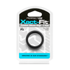PerfectFitBrand Perfect Fit Xact-Fit #12 Silicone Ring Set 2 vnt., Juodas, 2.2 cm ID