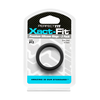 PerfectFitBrand Perfect Fit Xact-Fit #13 Precision Ring Set, 2 vnt., Soft Juodas Silicone