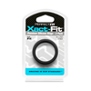 PerfectFitBrand Perfect Fit Xact-Fit Ring Set #14, 2 vnt., Flexible Silicone, Juodas