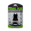 PerfectFitBrand Perfect Fit Double Tunnel Plug Medium Juodas - Innovative Open-Channel Plug