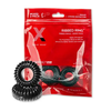 PerfectFitBrand Perfect Fit Blend Premium Stretch Slim Ribbed Rings Set - Silicone, 4 Sizes