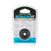 PerfectFitBrand Perfect Fit Stackit Juodas SilaSkin Soft Comfort System Ring