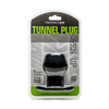 PerfectFitBrand Perfect Fit Tunnel Plug Large Juodas - Innovative Hollow Design, 7.6 cm