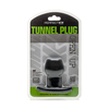 PerfectFitBrand Perfect Fit Tunnel Plug Medium Juodas - Innovative Hollow Plug, 6.4 cm
