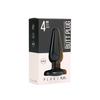 Shots Basic Series Anal Plug 10 cm with Suction Base, Juodas