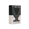 Shots Master Series Split Expanding Intimate Plug 10 cm Juodas Silicone