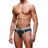 Prowler Open Brief XL Two-Tone Juodas/Baltas Backless Underwear
