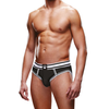 Prowler Open Brief XS Juodas/Baltas - Backless Technical Underwear