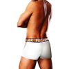 Prowler Oversized Paw Trunk M Baltas - Signature Print Mid-Length Underwear