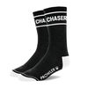 Prowler Red Prowler Raudonas Chaser Socks Juodas/Baltas - Signature Logo, Unisex, Size M/L