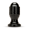 Prowler Red Prowler Raudonas Diamond Plug Juodas - Textured Intimate Plug 10.8cm