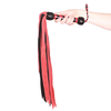 Prowler Red Prowler Raudonas Flogger 33'' - Juodas/Raudona Leather Impact Tool