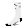 Prowler Red Prowler Raudonas Otter Socks Baltas/Pilkas - Classic Cotton Model, Size M/L