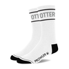 Prowler Red Prowler Raudonas Otter Socks Baltas/Pilkas - Classic Cotton Model, Size M/L