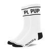 Prowler Red Prowler Raudonas Pup Socks Baltas/Juodas - Classic Logo Crew Socks