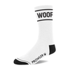 Prowler Red Prowler Raudonas WOOF Socks Baltas/Juodas - Durable Comfort Cotton Crew