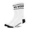 Prowler Red Prowler Raudonas WOOF Socks Baltas/Juodas - Durable Comfort Cotton Crew