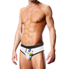 Prowler Swim Brief Baltas Oversized Paw M - Vibrant LGBTQ Progress Flag Design