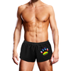 Prowler Swim Trunks Juodas Oversized Paw S - Quick-Dry Pride Design