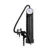 Pumped By Shots Pumped Elite Pump with Advanced PSI Gauge, 20cm Cylinder, Juodas
