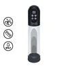 Pumped By Shots Engage - Automatic Atsparus vandeniui Penis Pump and Masturbator - Gun Metal