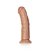 Realrock By Shots Realrock lenktas tikroviškas dildo su siurbtuku - 6"/ 15,5 cm