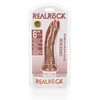 Realrock By Shots Realrock lenktas tikroviškas dildo su siurbtuku - 6"/ 15,5 cm