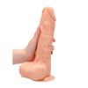 Realrock By Shots DongSkin Premium Intimate Model with Suction Base 25 cm rusvai gelsvas