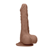 Realrock By Shots Alive Dong Model 25 cm TPE with Suction Cup and Testicular Base