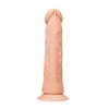Realrock By Shots Seven Creations Model 10/25 cm Anatomical Dong, Velvet Touch TPE, Suction Cup