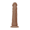 Realrock By Shots Pipedream King Cock 8" Anatomical Model with Suction Cup, rusvai gelsvas