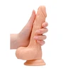 Realrock By Shots You2Toys Dong 17 cm TPE Model with Suction Cup and Testicular Base