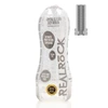 Realrock By Shots Easy Rider TPE Textured Intimate Device Transparent Compact Model