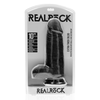 Realrock By Shots RealRock Extra Thick Intimate Device 25.4 cm Juodas with Suction Base