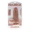 Realrock By Shots Extra Thick Straight with Balls 23 cm - Tan