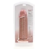 Realrock By Shots Ypač storos tiesios šukuosenos be kamuoliukų 25,4 cm - Rudos spalvos