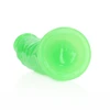 Realrock By Shots Lieknas tikroviškas dildo su siurbimo taurele – švyti tamsoje – 6'' / 15,5 cm