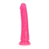 Realrock By Shots Lieknas tikroviškas dildo su siurbimo taurele – švyti tamsoje – 6'' / 15,5 cm