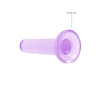 Realrock By Shots Realrock Dildo, mažas, lygus, su stipriu siurbtuku, 13,5 cm