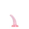 Realrock By Shots REALROCK Crystal Clear Model 5 - Transparent Intimate Device with Suction Cup 11.5 cm