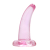Realrock By Shots REALROCK Crystal Clear Model 5 - Transparent Intimate Device with Suction Cup 11.5 cm
