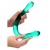Shots RealRock Crystal Clear Intimate Double-Ended Model 42 cm Transparent
