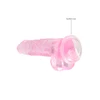 Realrock By Shots REALROCK Crystal Clear Intimate Model with Balls 21 cm Suction Cup